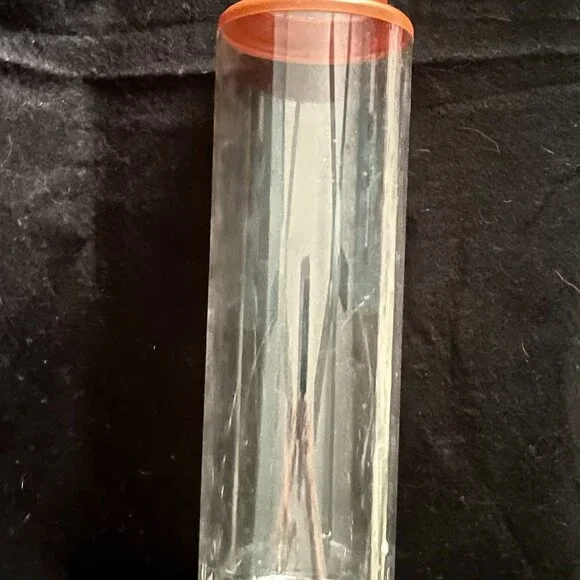 4 - Vintage Estate Tupperware Clear Push Button Lid Storage - Picture 2 of 12